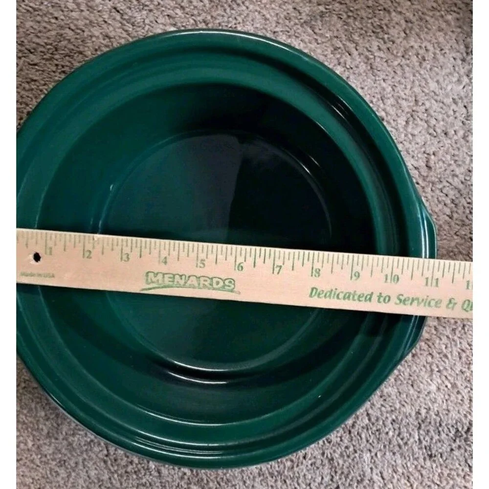Vintage Rival Crockpot A Garden of Good Things Model 3355 Plastic Lid 5 Quart